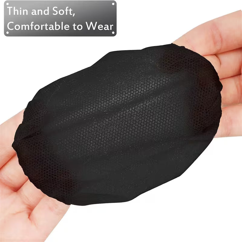 Individually Packaged Disposable Earphone Covers, Non-Woven Elastic Earphone Covers, Specifically for Over-Ear Headphones, Dustproof, Sweatproof, Breathable Protective Covers