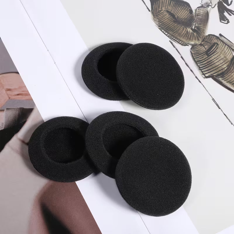 Headphone Ear Cushions, Ultra-soft Sponge Covers, Suitable for Most Standard-sized Office Phone Headsets and Earphone Replacement Ear Pads