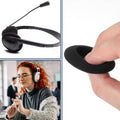 Headphone Ear Cushions, Ultra-soft Sponge Covers, Suitable for Most Standard-sized Office Phone Headsets and Earphone Replacement Ear Pads