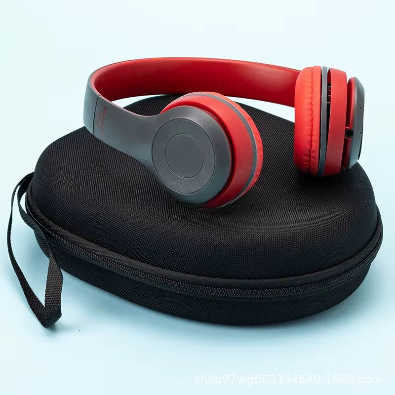 Universal Headphone Storage Bag Portable Shockproof Headset Case for Sony WH-CH500 JBL Tune 520BT Anker Bose Wireless Headset