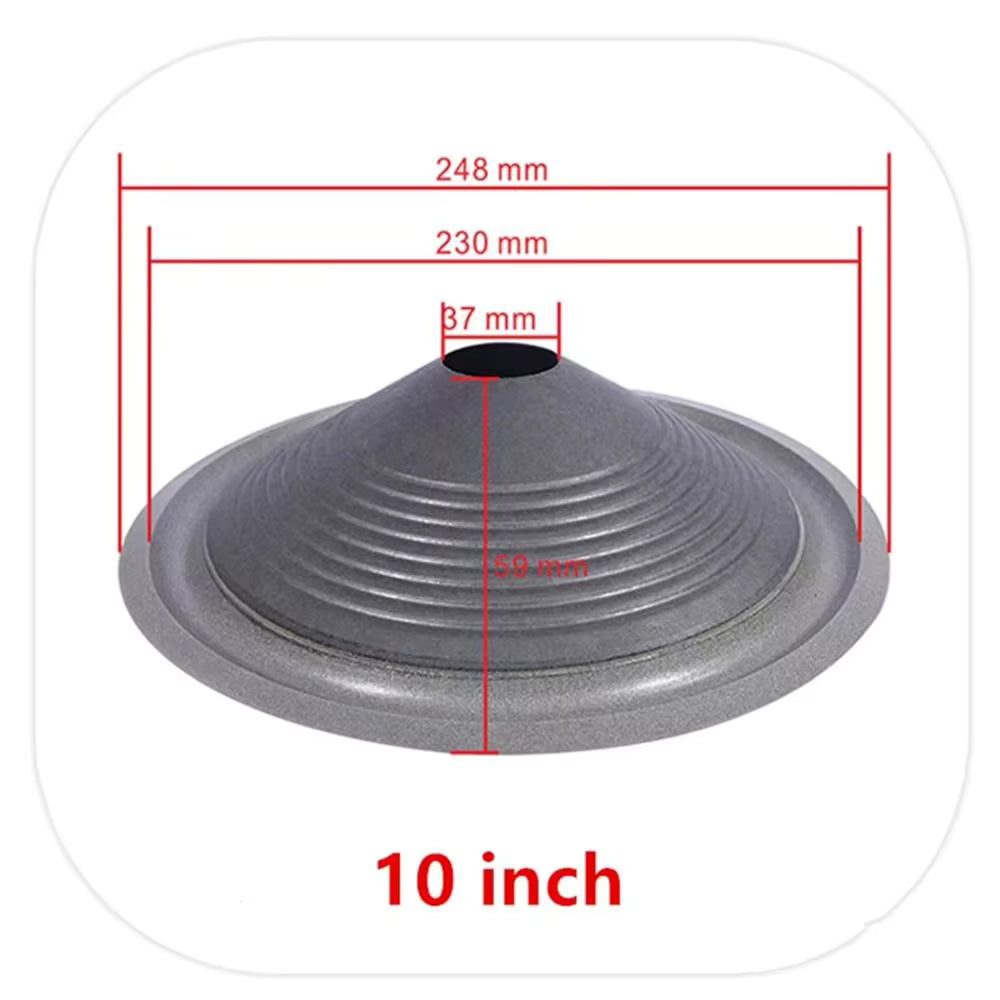 1Pcs 4/5/6.5/8/10/12inch Speaker Woofer Paper Cone Foam Surround Threaded Voice Coil Repair Kit Speaker Accessory