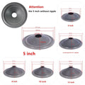 1Pcs 4/5/6.5/8/10/12inch Speaker Woofer Paper Cone Foam Surround Threaded Voice Coil Repair Kit Speaker Accessory