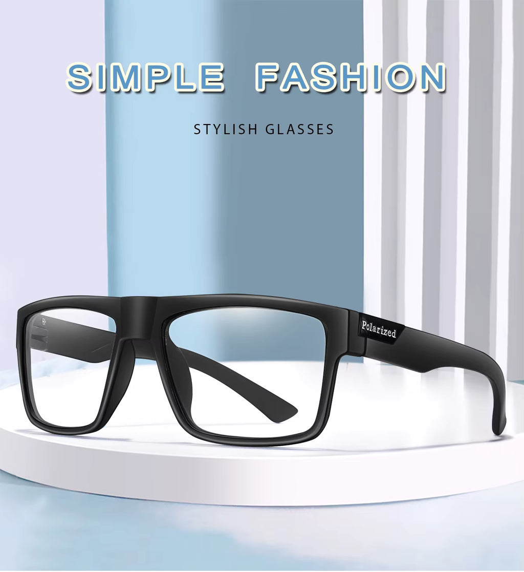 3-Pairs Classical Square Photochromic Sunglasses Outdoor Sports Cycling Running Driving Men Women Festival Party Wear Eyewear
