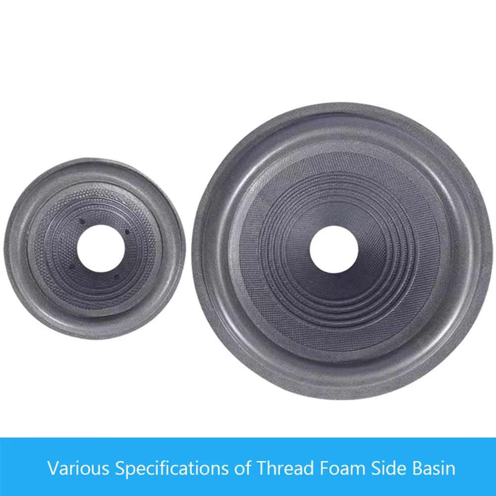 1Pcs 4/5/6.5/8/10/12inch Speaker Woofer Paper Cone Foam Surround Threaded Voice Coil Repair Kit Speaker Accessory