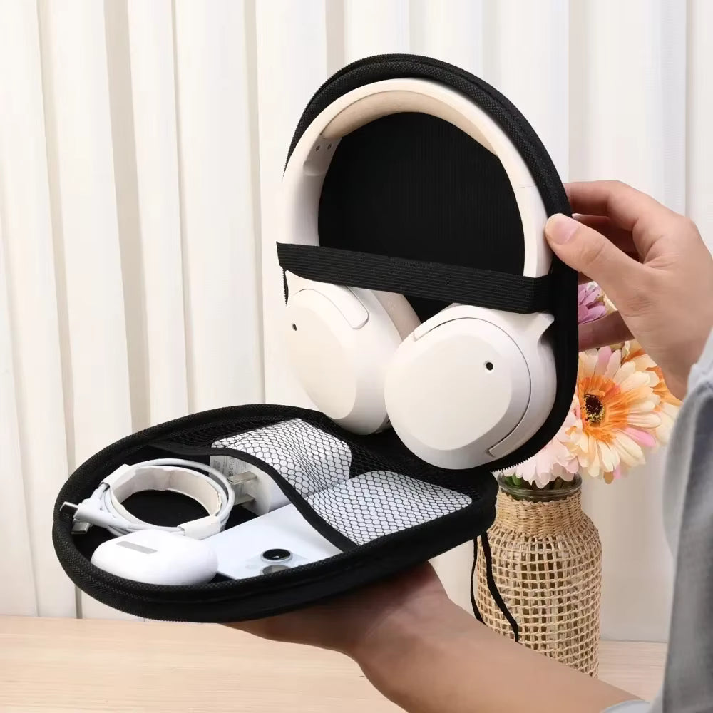 Universal Headphone Case for Over-Ear Wireless Headphones Compatible with JBL Tune 520BT for Sony/Anker/Bose Headset Storage Bag