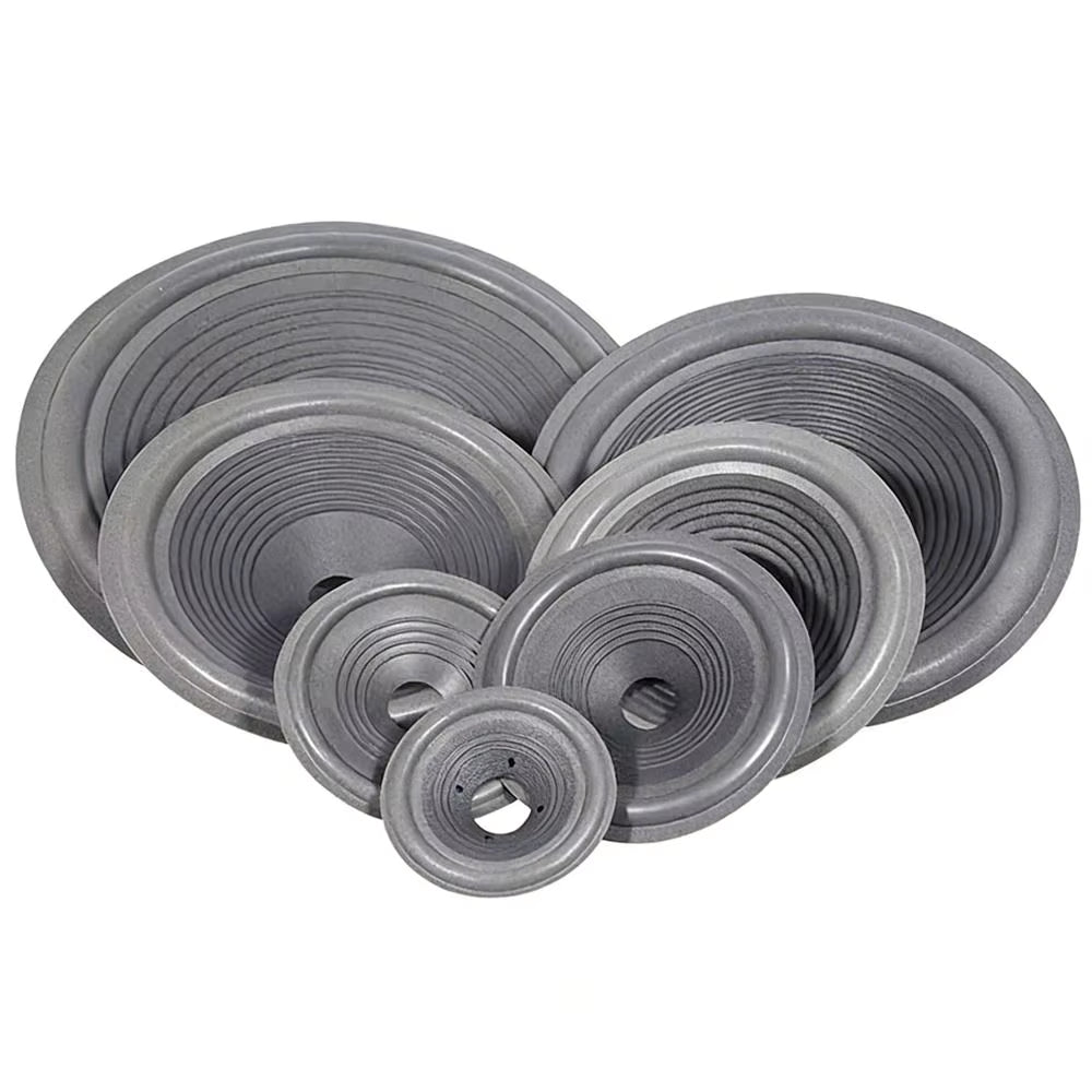 1Pcs 4/5/6.5/8/10/12inch Speaker Woofer Paper Cone Foam Surround Threaded Voice Coil Repair Kit Speaker Accessory