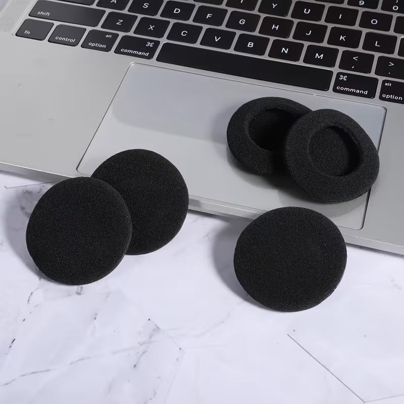 Headphone Ear Cushions, Ultra-soft Sponge Covers, Suitable for Most Standard-sized Office Phone Headsets and Earphone Replacement Ear Pads
