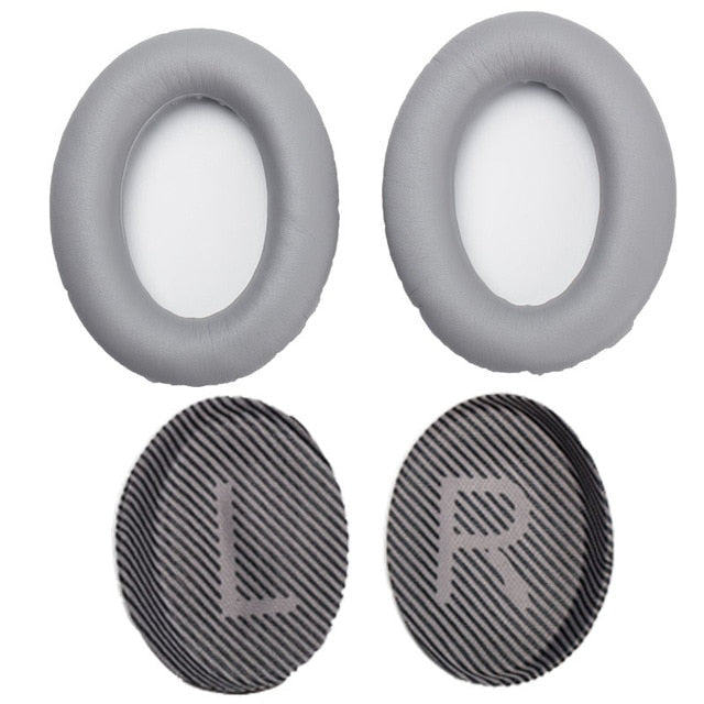 Pair of Replacement Ear pads for BOSE QC35 for Quiet Comfort 35 & 35 ii Headphones Memory Foam Ear Cushions High Quality with Crowbar