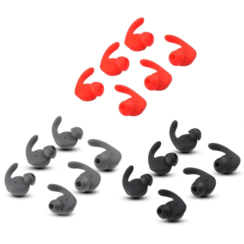 Earbuds Cover In-Ear Tips Soft Silicone Skin Earpiece Ear Hook Buds Replacement for Huawei xSport/Honor AM61 Sports Headset - NATASHAHS