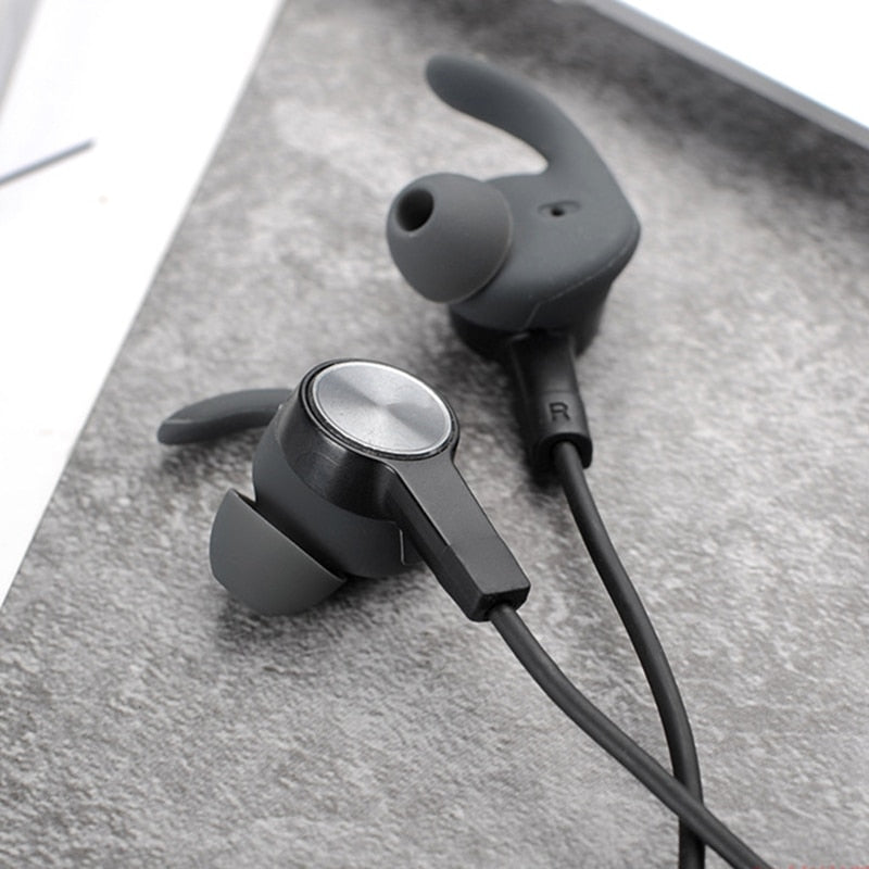 Earbuds Cover In-Ear Tips Soft Silicone Skin Earpiece Ear Hook Buds Replacement for Huawei xSport/Honor AM61 Sports Headset - NATASHAHS