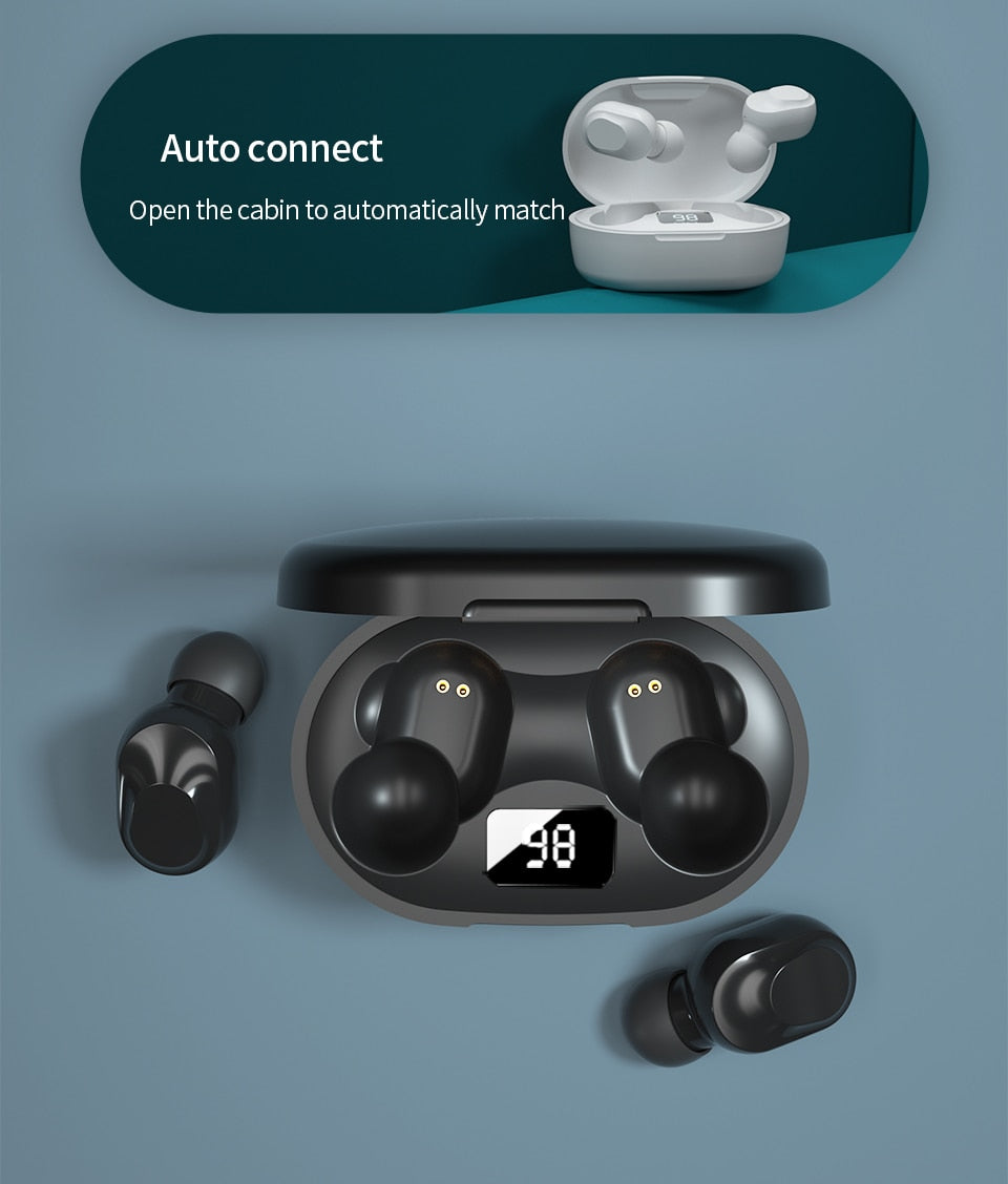 Original Lenovo XT91 TWS Earphone Wireless Bluetooth Headphones AI Control Gaming Headset Stereo bass With Mic Noise Reduction - NATASHAHS