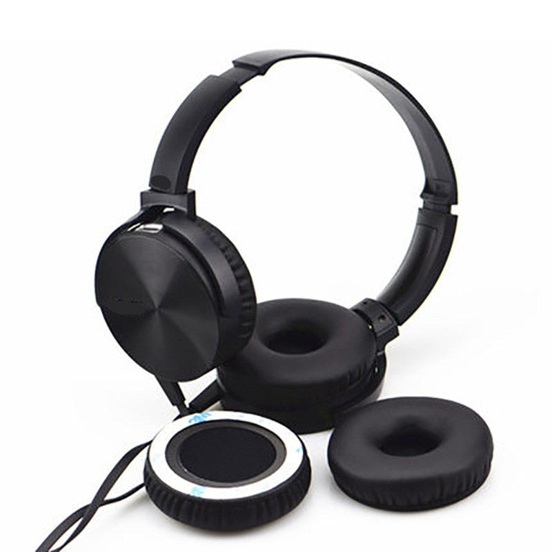 72mm Earpads For sony MDR-XB450AP AB XB550 Headphones Replacement Headset Memory Foam Ear Pad Ear Cover Ear Cushions Cups - NATASHAHS