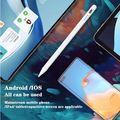 Universal Smart Touch Pen, Compatible with Android And Ios, Rechargeable Battery, Tilt Sensitivity, Suitable for Precise Writing on Mobile Phones, Tablets, And Capacitive Screens